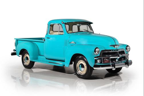Teal 1955 Chevrolet 3100 Base