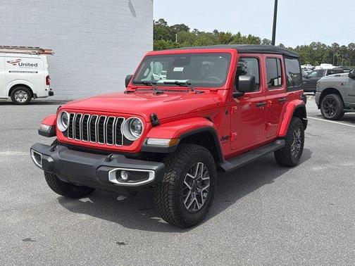 Firecracker Red Clearcoat 2026 Jeep Wrangler Sahara