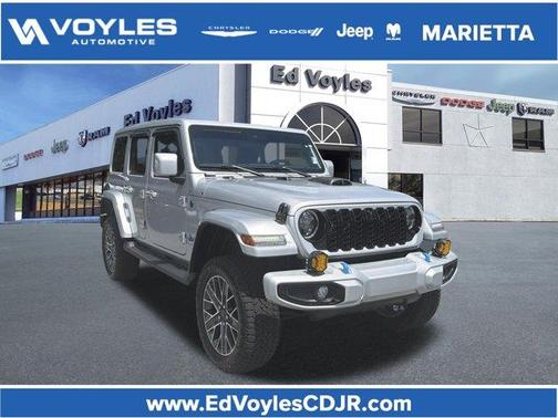 Silver Zynith Clearcoat 2024 Jeep Wrangler 4xe High Altitude