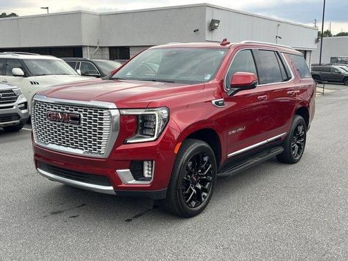 Volcanic Red 2024 GMC Yukon Denali