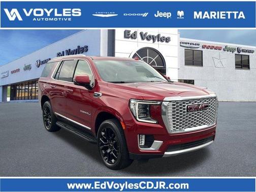Volcanic Red 2024 GMC Yukon Denali