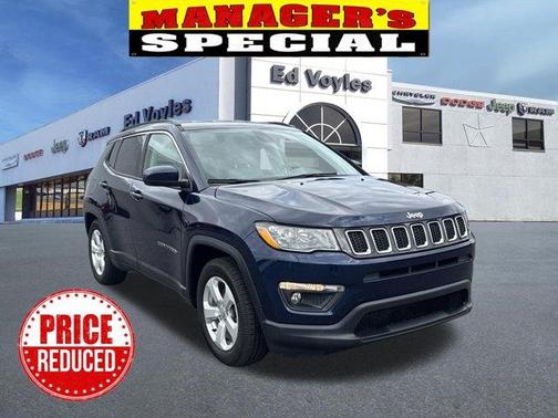 Jazz Blue Pearlcoat 2021 Jeep Compass Latitude