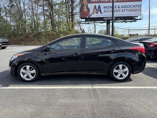 Midnight Black 2013 Hyundai ELANTRA GLS