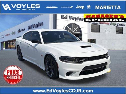White Knuckle Clearcoat 2023 Dodge Charger Scat Pack