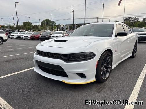 White Knuckle Clearcoat 2023 Dodge Charger Scat Pack