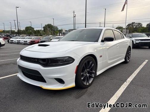 White Knuckle Clearcoat 2023 Dodge Charger Scat Pack