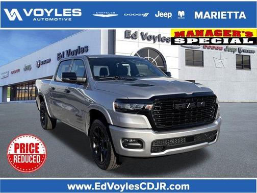 Billet Silver Metallic Clearcoat 2026 RAM 1500 Laramie