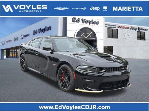 Pitch Black Clearcoat 2023 Dodge Charger Scat Pack
