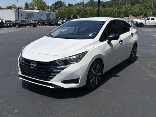 Cloud White 2024 Nissan Versa S
