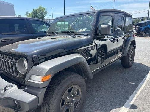 Black Clearcoat 2025 Jeep Wrangler Sport