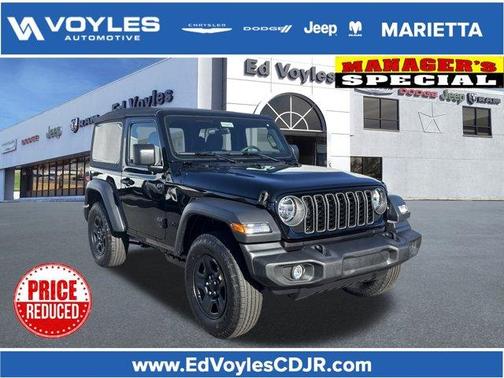 Black Clearcoat 2026 Jeep Wrangler Sport