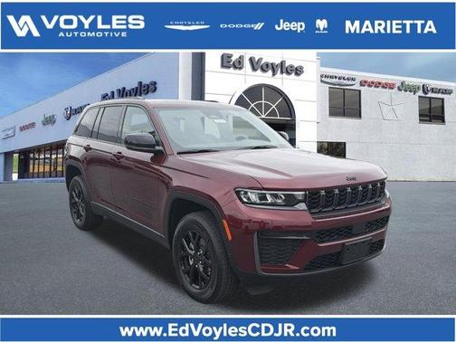 Velvet Red Pearlcoat 2026 Jeep Grand Cherokee Laredo