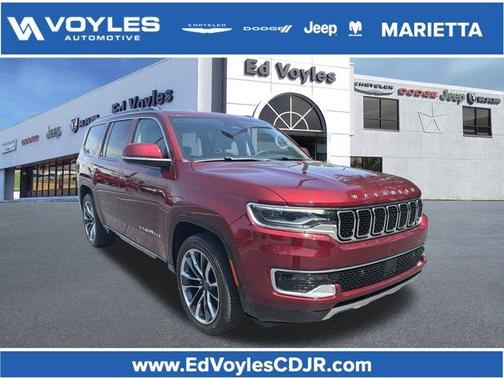 Velvet Red Pearlcoat 2022 Jeep Wagoneer Series III