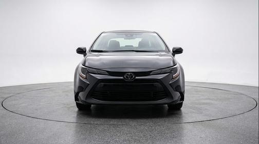 Midnight Black Metallic 2025 Toyota Corolla LE