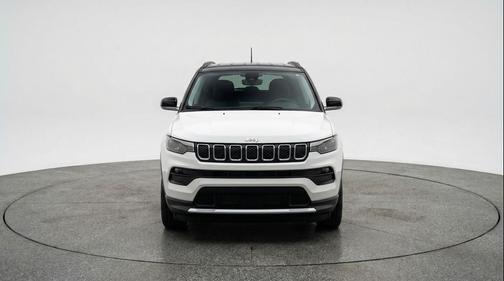 Bright White Clearcoat 2025 Jeep Compass Limited