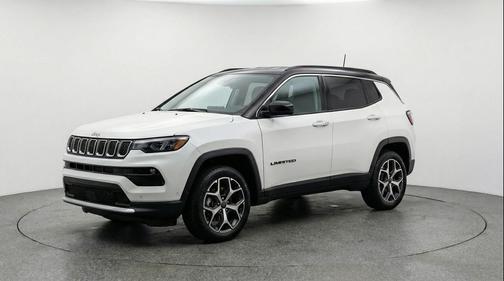 Bright White Clearcoat 2025 Jeep Compass Limited