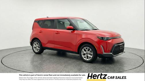 Inferno Red 2025 Kia Soul LX