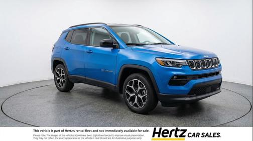 Hydro Blue Pearlcoat 2025 Jeep Compass Limited