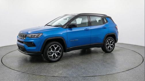 Hydro Blue Pearlcoat 2025 Jeep Compass Limited