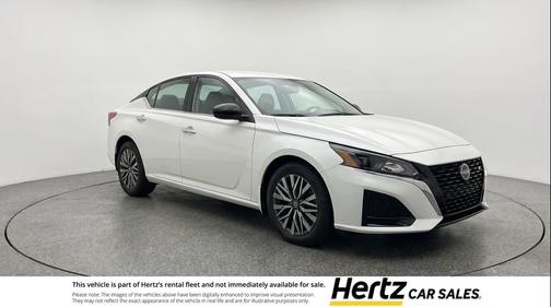 Glacier White 2025 Nissan Altima SV FWD