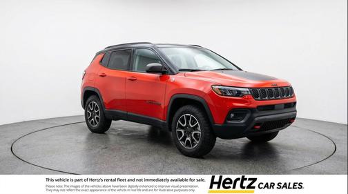 Red Hot Pearlcoat 2025 Jeep Compass Trailhawk