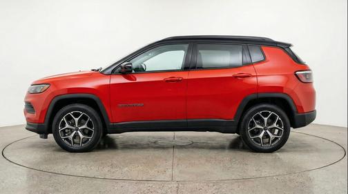 Red Hot Pearlcoat 2025 Jeep Compass Limited