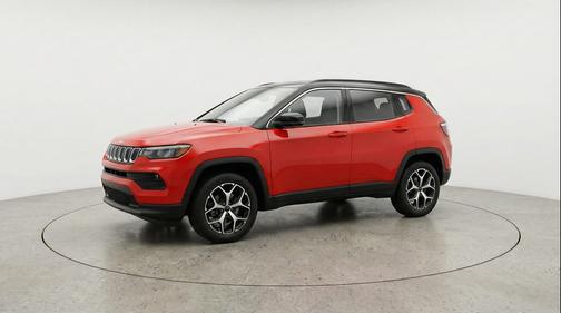 Red Hot Pearlcoat 2025 Jeep Compass Limited