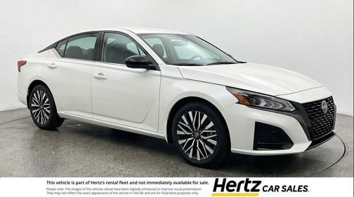 Glacier White 2025 Nissan Altima SV FWD
