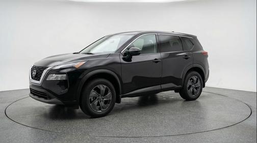 Super Black 2025 Nissan Rogue SV