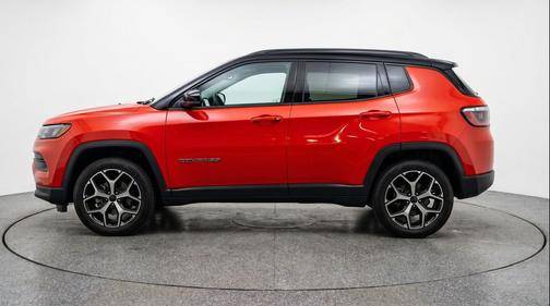 Red Hot Pearlcoat 2025 Jeep Compass Limited