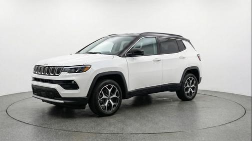 Bright White Clearcoat 2025 Jeep Compass Limited
