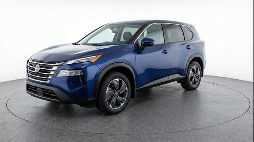 Deep Ocean Blue Pearl 2025 Nissan Rogue SV