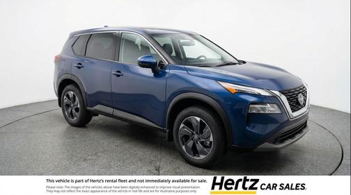 Deep Ocean Blue Pearl 2025 Nissan Rogue SV