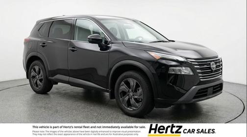 Super Black 2025 Nissan Rogue SV