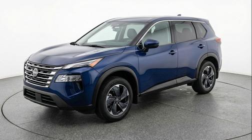 Deep Ocean Blue Pearl 2025 Nissan Rogue SV