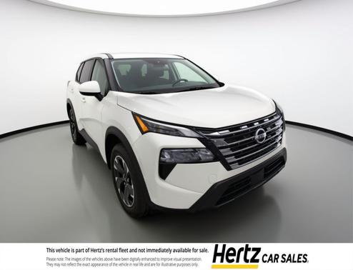 Everest White Pearl Tricoat 2025 Nissan Rogue SV