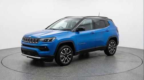 Hydro Blue Pearlcoat 2025 Jeep Compass Limited