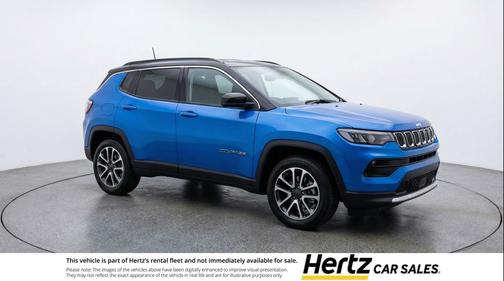Hydro Blue Pearlcoat 2025 Jeep Compass Limited
