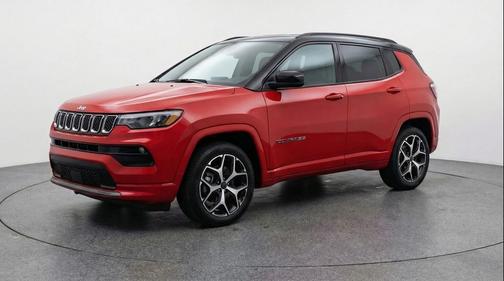 Red Hot Pearlcoat 2025 Jeep Compass Limited