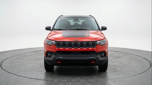 Red Hot Pearlcoat 2025 Jeep Compass Trailhawk