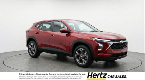 Crimson Metallic 2025 Chevrolet Trax LT