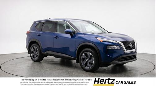 Deep Ocean Blue Pearl 2025 Nissan Rogue SV