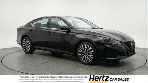 Super Black 2025 Nissan Altima SV FWD