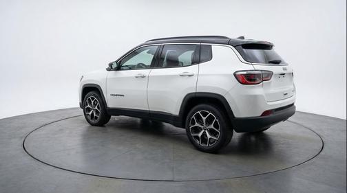Bright White Clearcoat 2025 Jeep Compass Limited