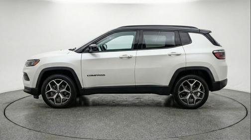 Bright White Clearcoat 2025 Jeep Compass Limited