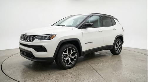 Bright White Clearcoat 2025 Jeep Compass Limited