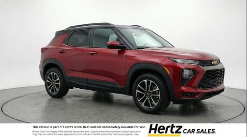 Crimson Metallic 2025 Chevrolet Trailblazer LT