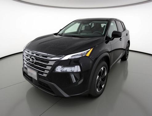 Super Black 2025 Nissan Rogue SV