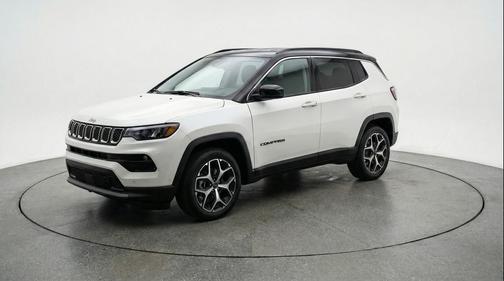 Bright White Clearcoat 2025 Jeep Compass Limited