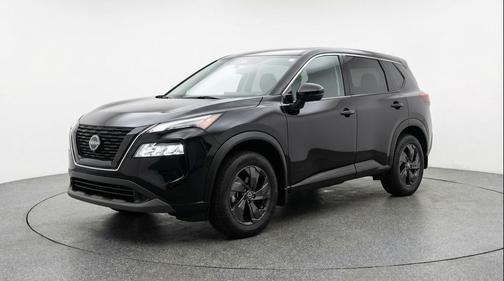 Super Black 2025 Nissan Rogue SV